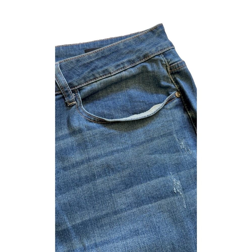 Judy Blue Boyfriend Fit Denim Jeans Size 20W Style #JB88357 Raw Hem - Picture 3 of 9